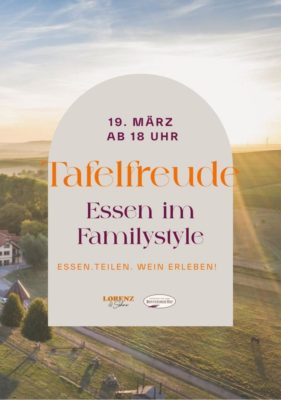 Tafelfreude Ticket 19. März