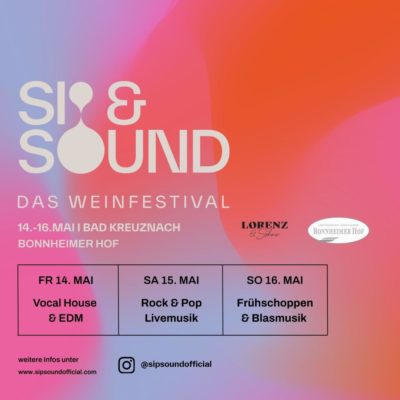 SIP & SOUND - Ticket Freitag 2027